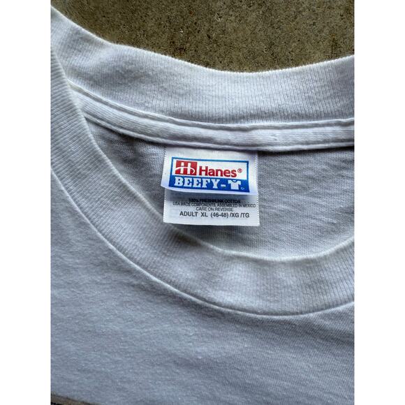 1995 Haight Ashbury Gene Anthony White Photo Art Tee Size XL Counterculture - Picture 3 of 8